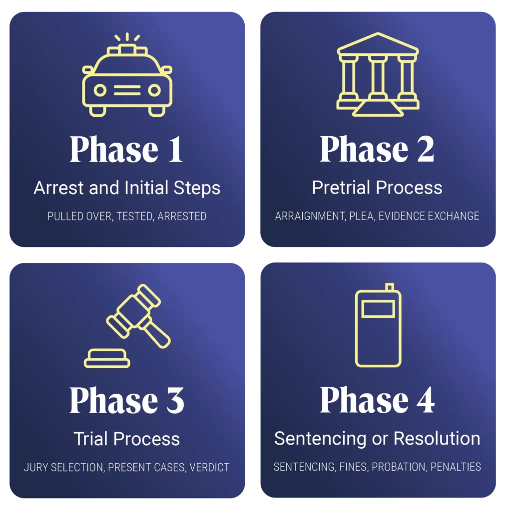 DUI Court Process Infographic